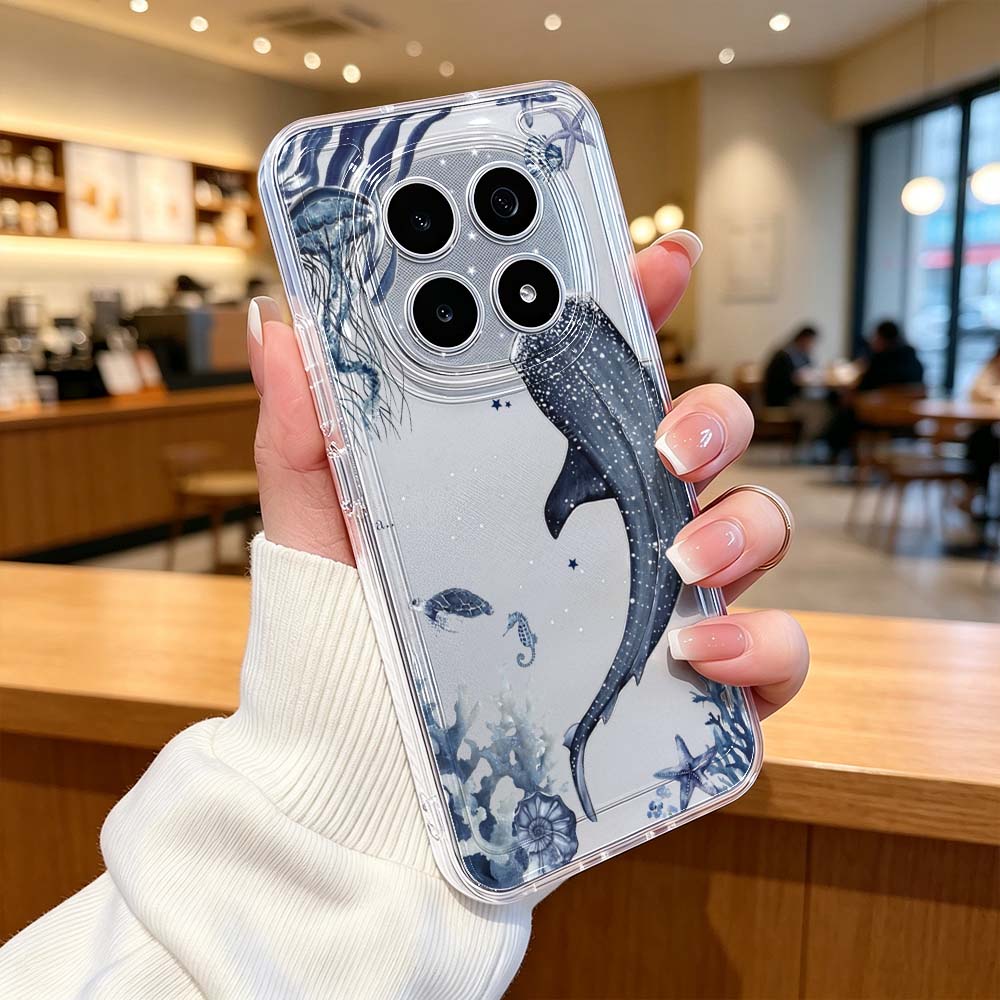 Ocean Whale Turtle Pattern Pho - Xiaomi Poco X6 ulasan dan harga