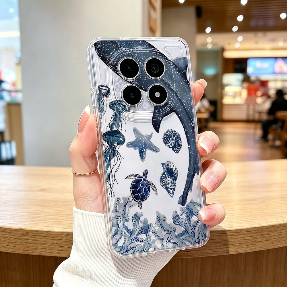 Ocean Whale Turtle Pattern Pho - Xiaomi Poco X6 ulasan dan harga