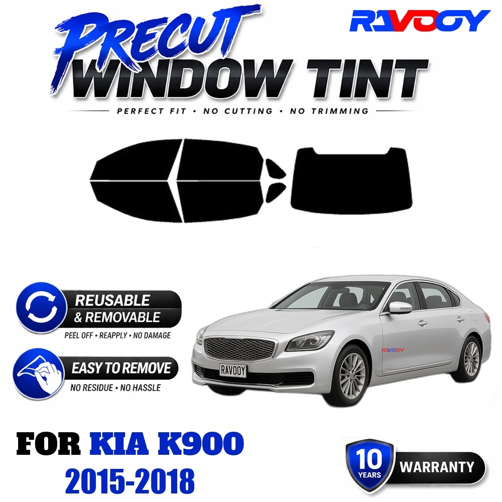 RAVOOY Precut Window Tint, Reu - Air Bubble Remover ulasan dan harga